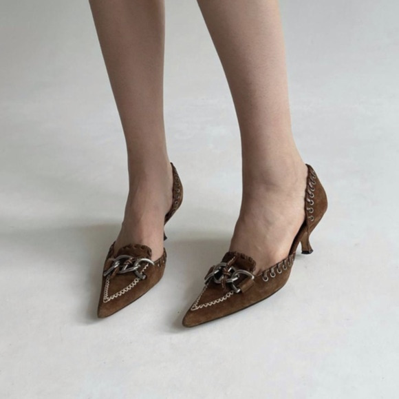 Vintage Kitten Heels Under $40